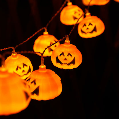Halloween Pumpkin LED String Lights