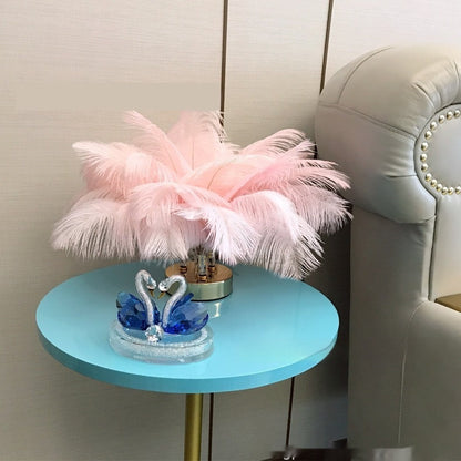 Decorative Feather Touch Lamp