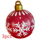 Various Christmas Ornament Inflatable Ball Outdoor PVC 24"(60cm)