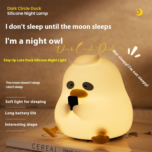 Silicone Duck Night Light