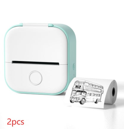 Portable Mini Thermal Label Printer Bluetooth