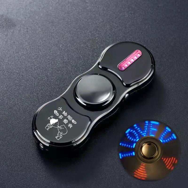 Holographic Light Up Design Fidget Spinner