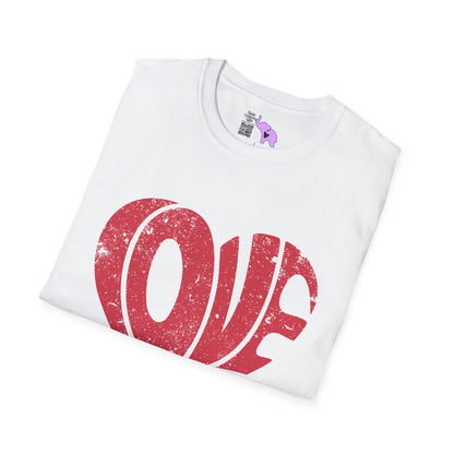 Heart of Love Adult T-shirt