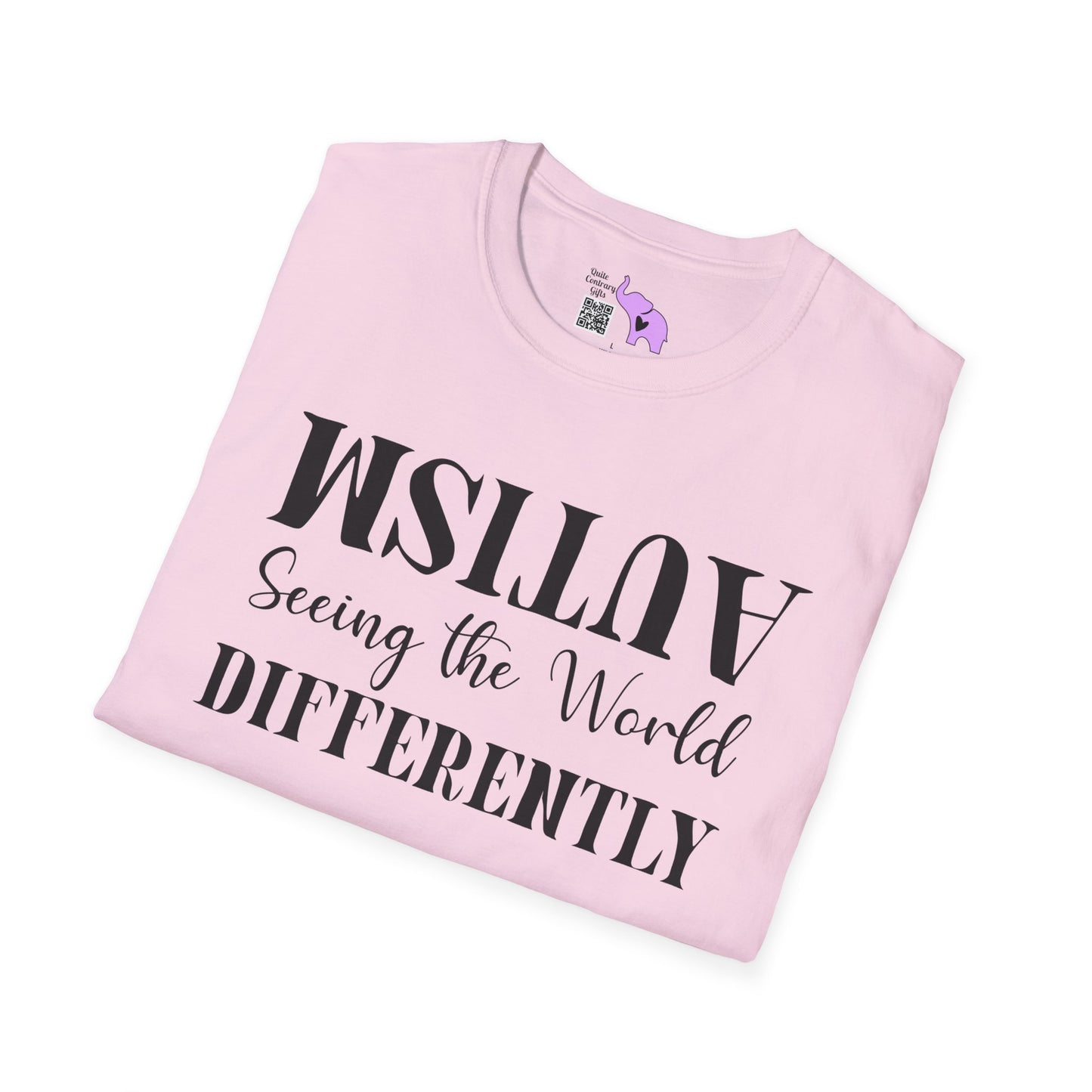 Autism Seeing The World Differently Adult T-shirt