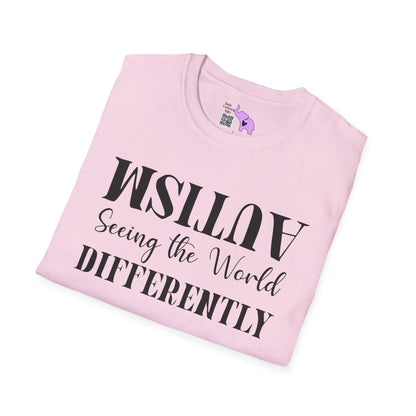 Autism Seeing The World Differently Adult T-shirt