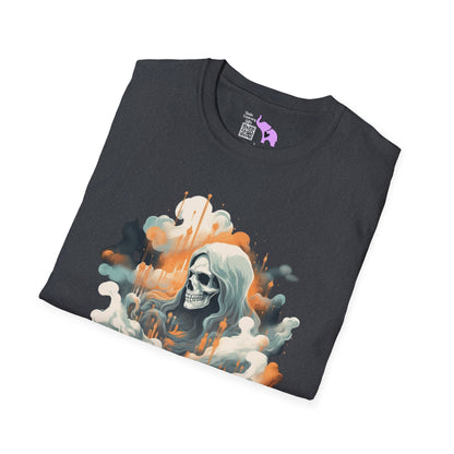 Creepy Ghost 11 Adult T-shirt