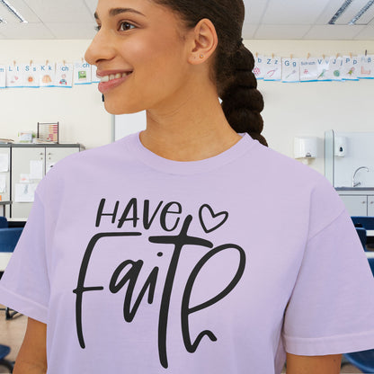 Have Faith Women's Boxy Tee