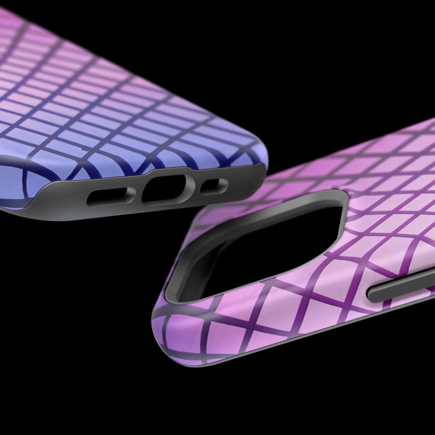 Midnight Mist Mosaic MagSafe® Compatible Tough Case for iPhone