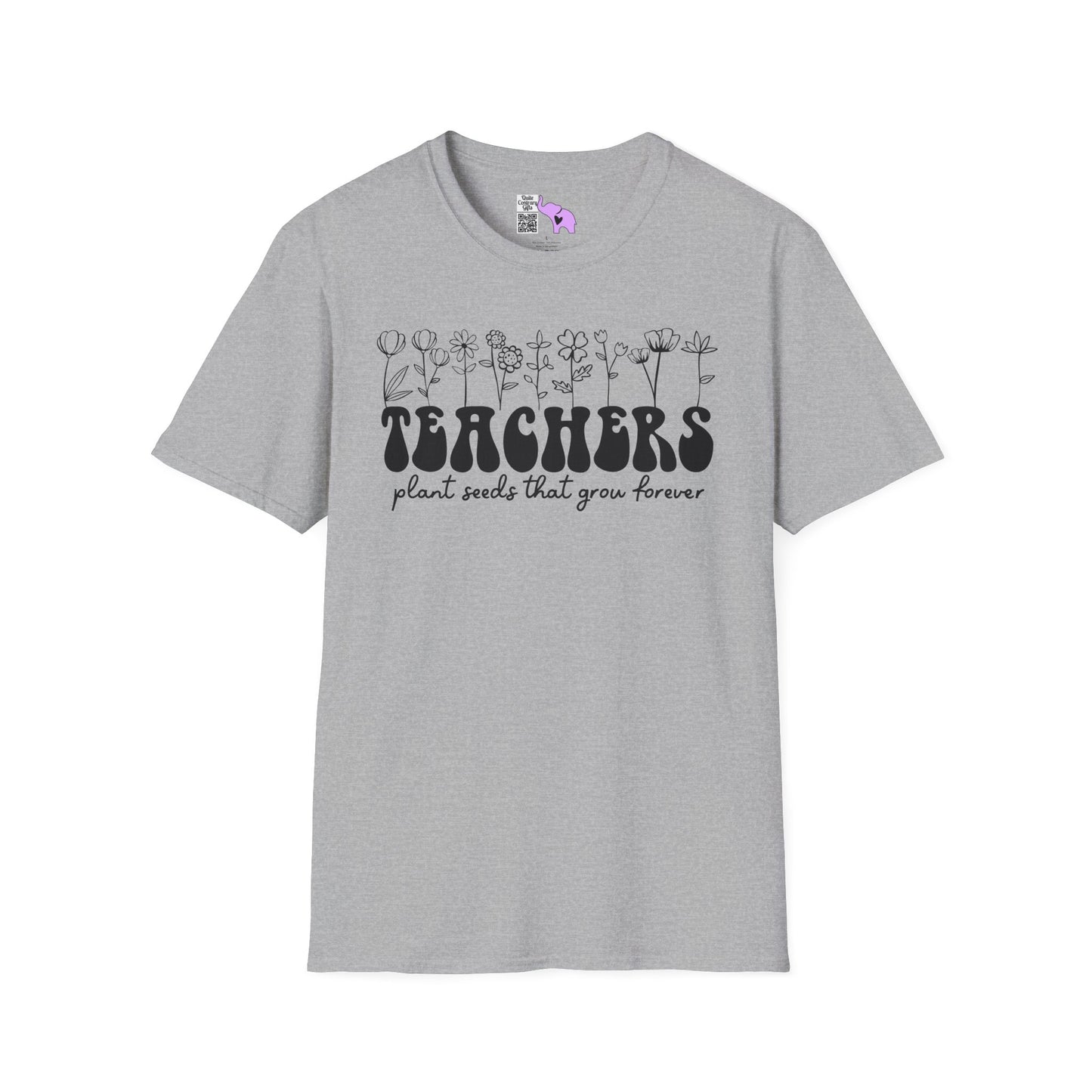 Teachers Plant Seeds That Grow Forever Adult T-shirt