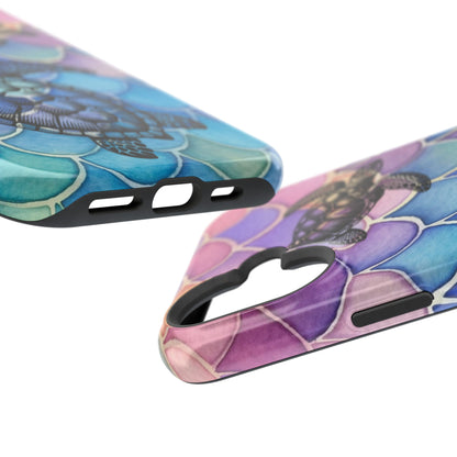 Sea Turtle Silhouette MagSafe® Compatible Tough Case for iPhone
