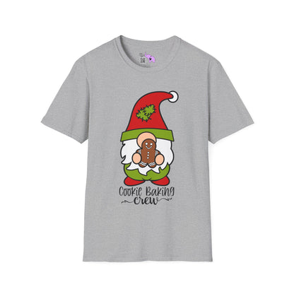 Cookie Baking Crew Gnome Adult T-shirt