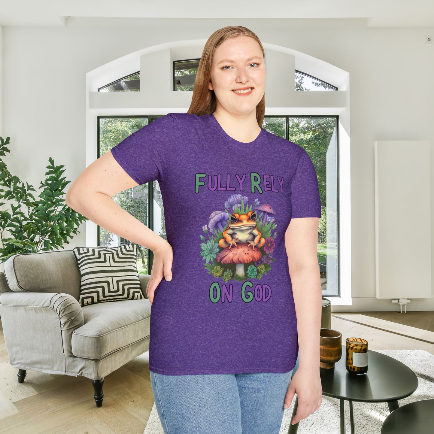 Fully Rely on God FROG Adult T-shirt