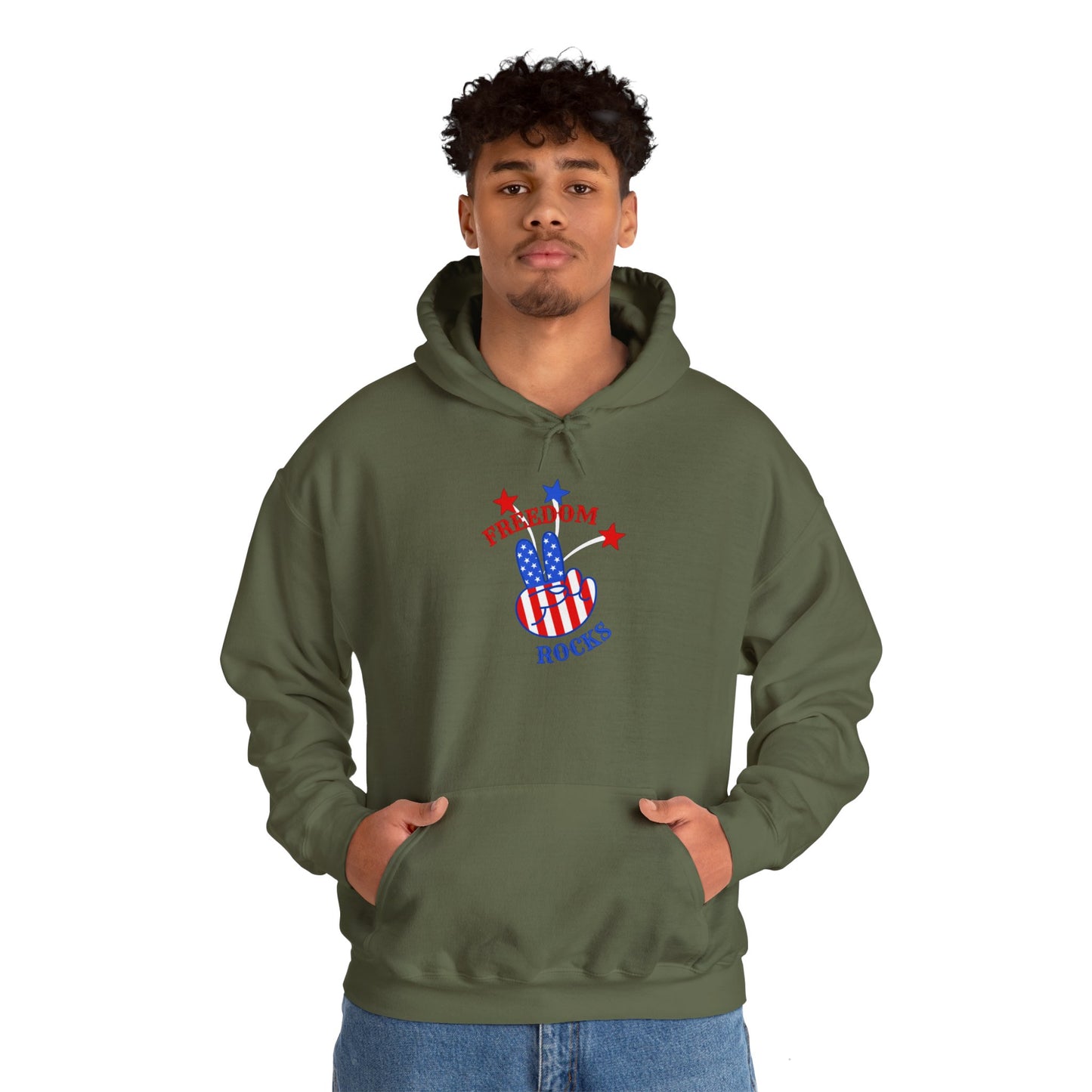 Freedom Rocks Heavy Blend™ Hooded Sweatshirt