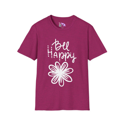 Bee Happy Adult T-shirt