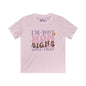 I'm Why Mom Sighs Like That Youth Softstyle Tee