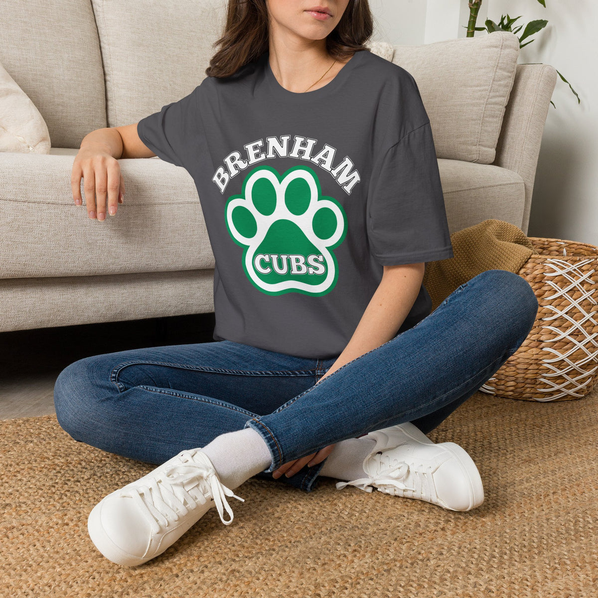 Brenham Paw Pride Adult T-shirt