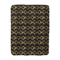 Gilded Elegance Fleece Blanket