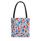 Freedom Dots Canvas Tote Bag