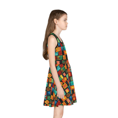 Imani Flow Girls' Sleeveless Sundress