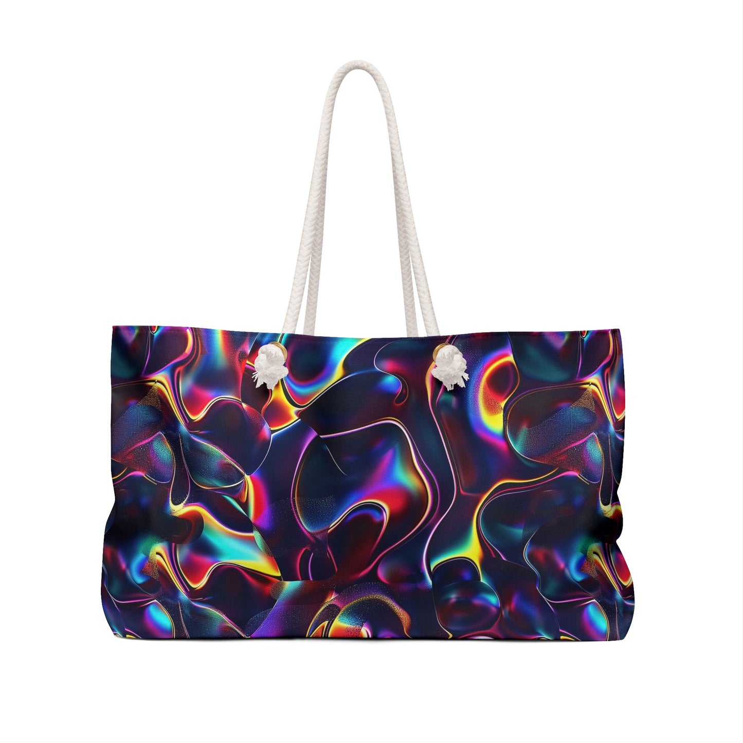 Holographic Mirage Weekender Bag