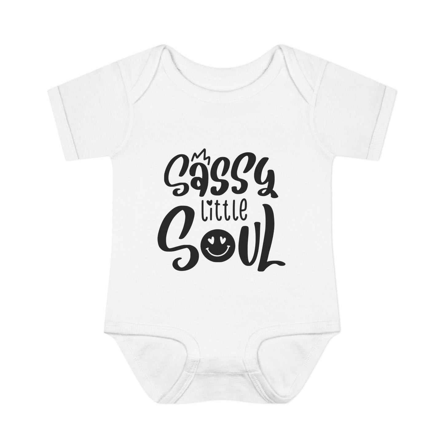 Sassy Little Soul Infant Baby Rib Bodysuit
