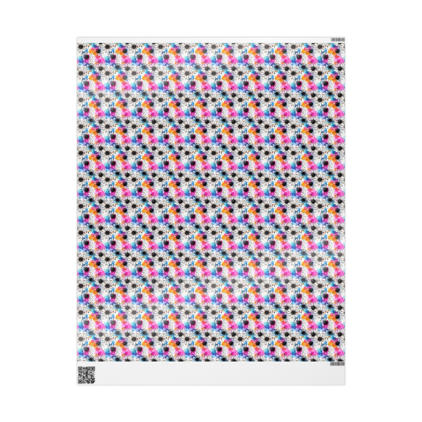 Watercolor Daisy Dream Wrapping Paper