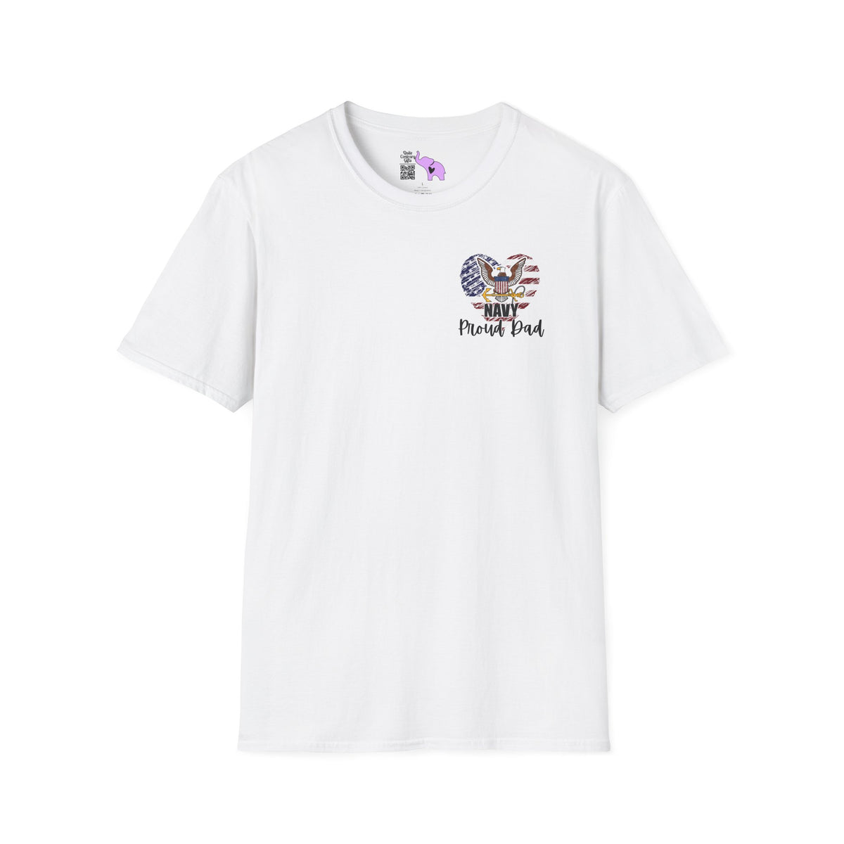 Proud Dad of Sailor US Navy Daughter Adult T-shirt