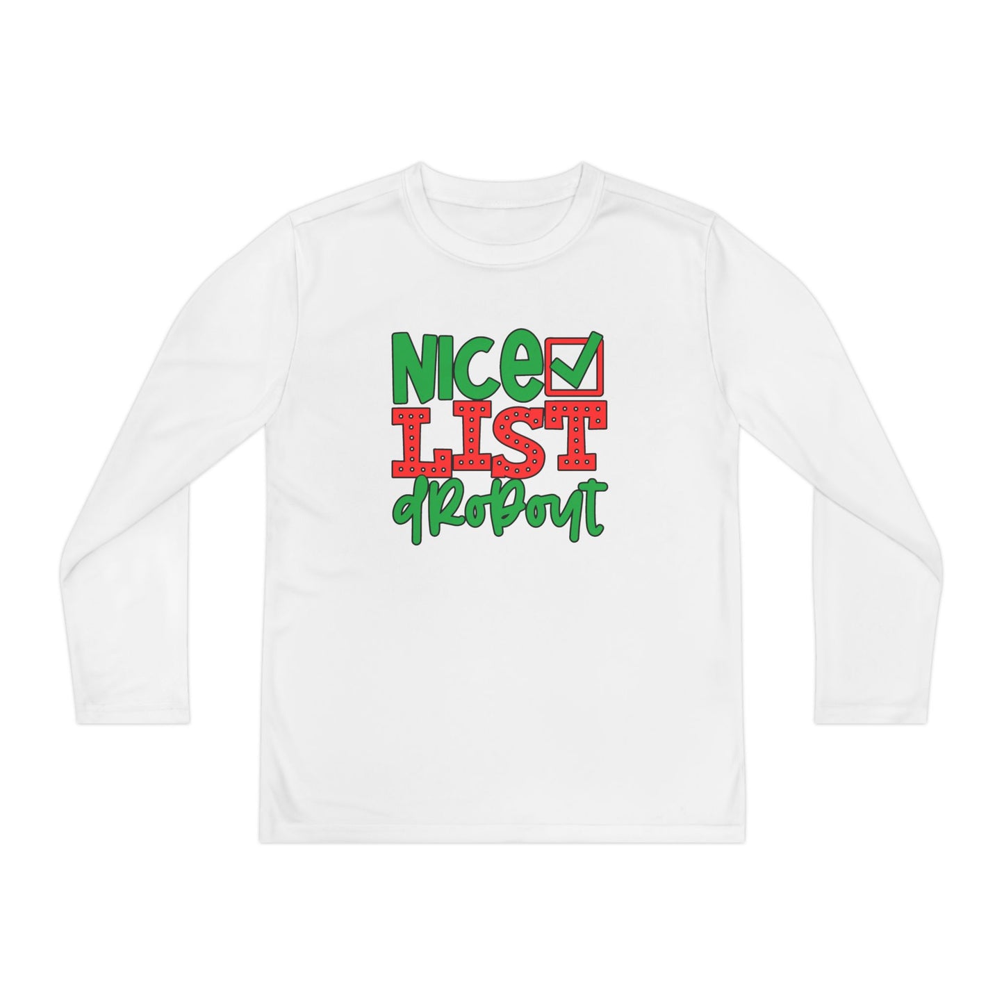 Nice List Dropout Youth Long Sleeve Tee