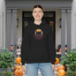 Creepy Black Cat 11 Heavy Blend™ Hooded Sweatshirt