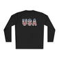 USA in Style Adult Long Sleeve Tee