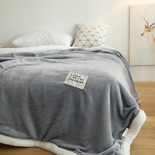 Cozy Fleece Sofa Blanket