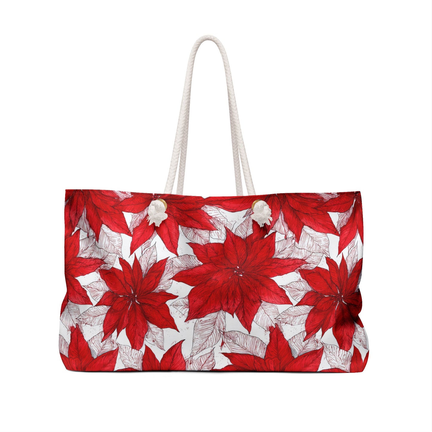 Christmas Blossom Sketch Weekender Bag