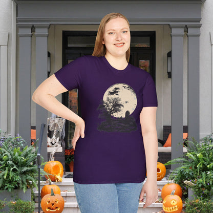 Halloween Grave Adult T-shirt