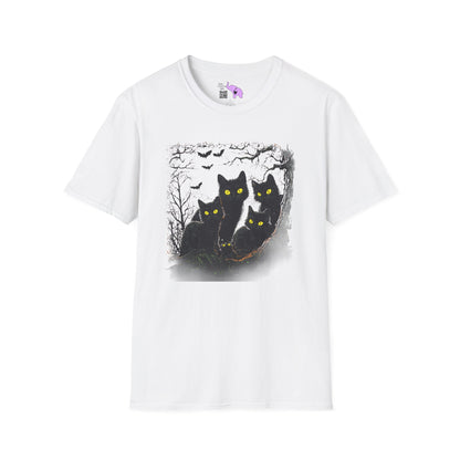 Black Cats Adult T-shirt