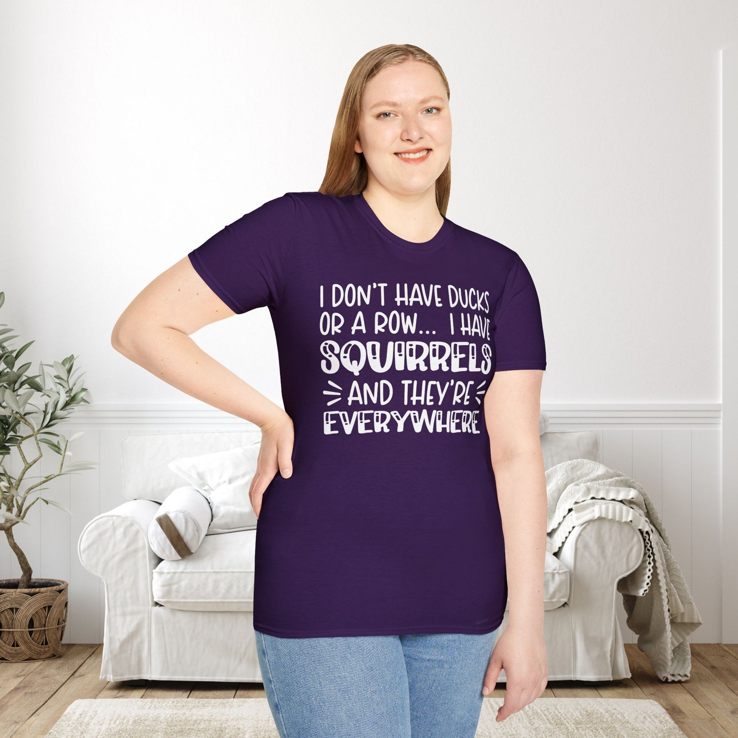 I Don't Have Ducks or a Row... Adult T-shirt