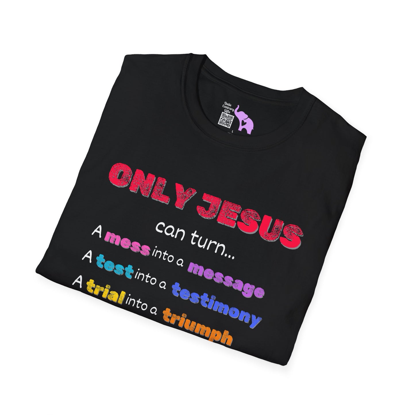 Only Jesus Adult T-shirt