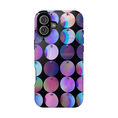 Opal Glow Sequins MagSafe® Compatible Tough Case for iPhone