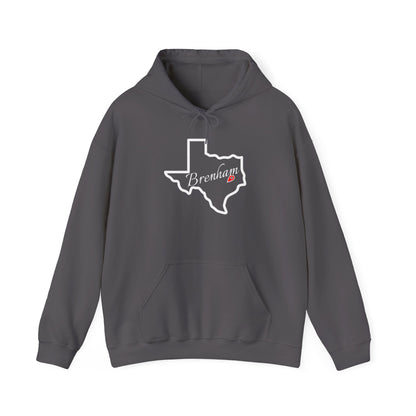 Brenham Texas Adult Heavy Blend™ Hooded Sweatshirt