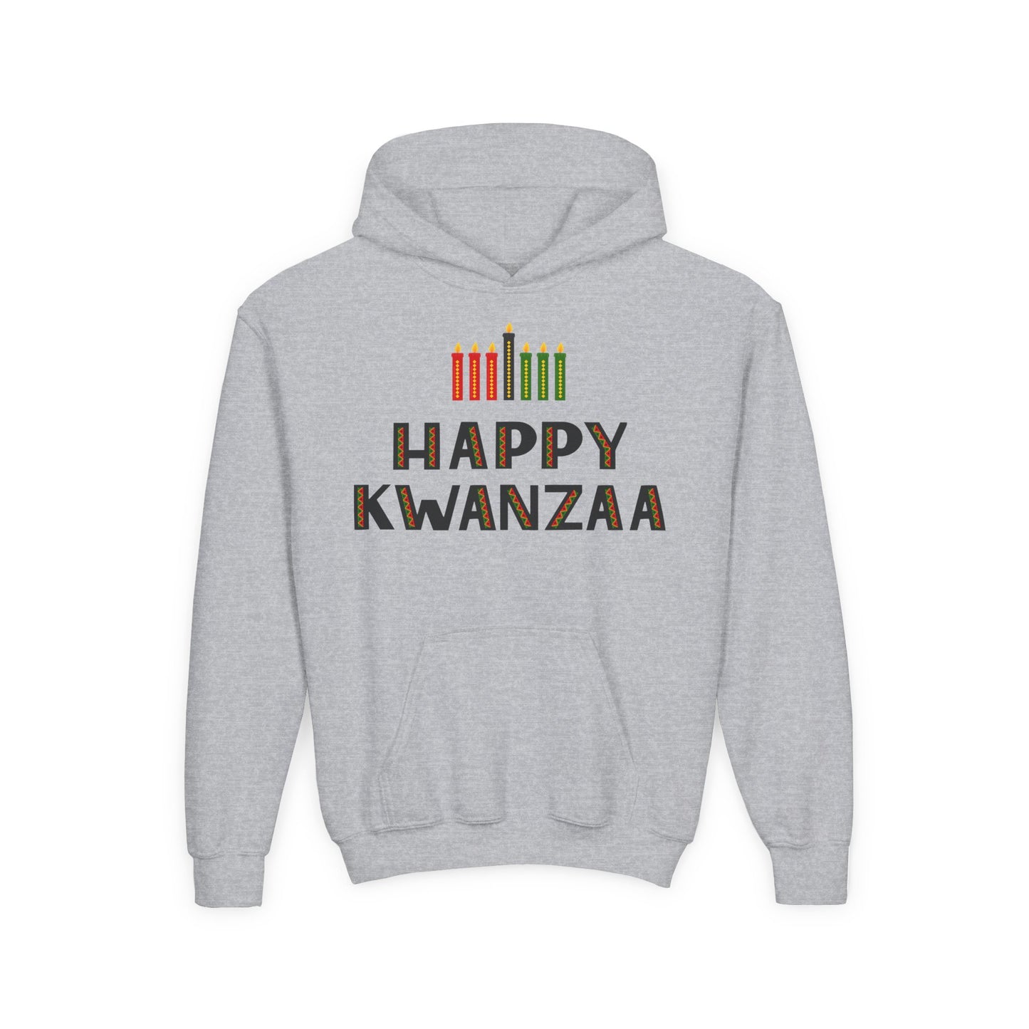 Happy Kwanzaa (Kinara) Youth Hoodie
