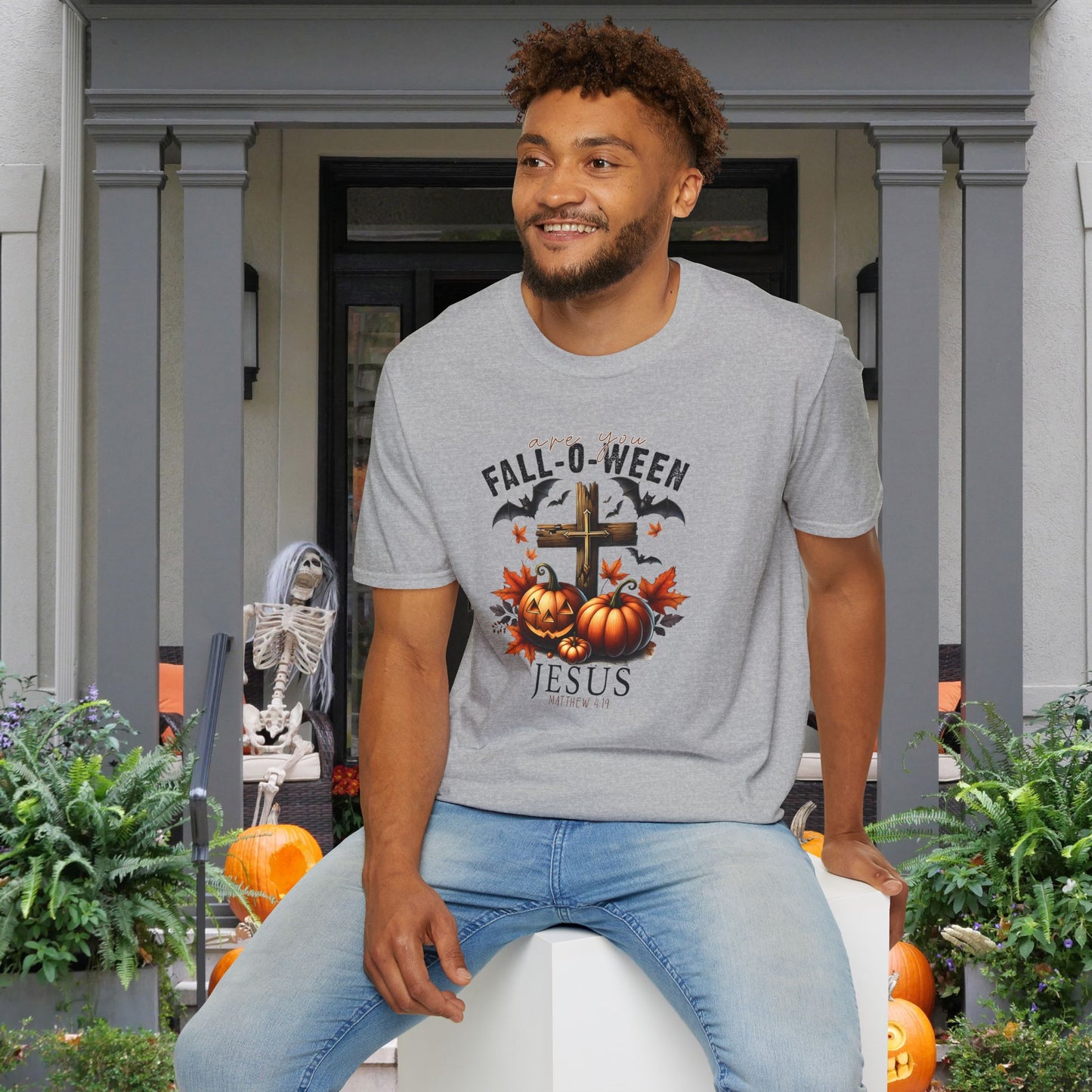 Are You Fall-O-Ween Jesus Adult T-shirt