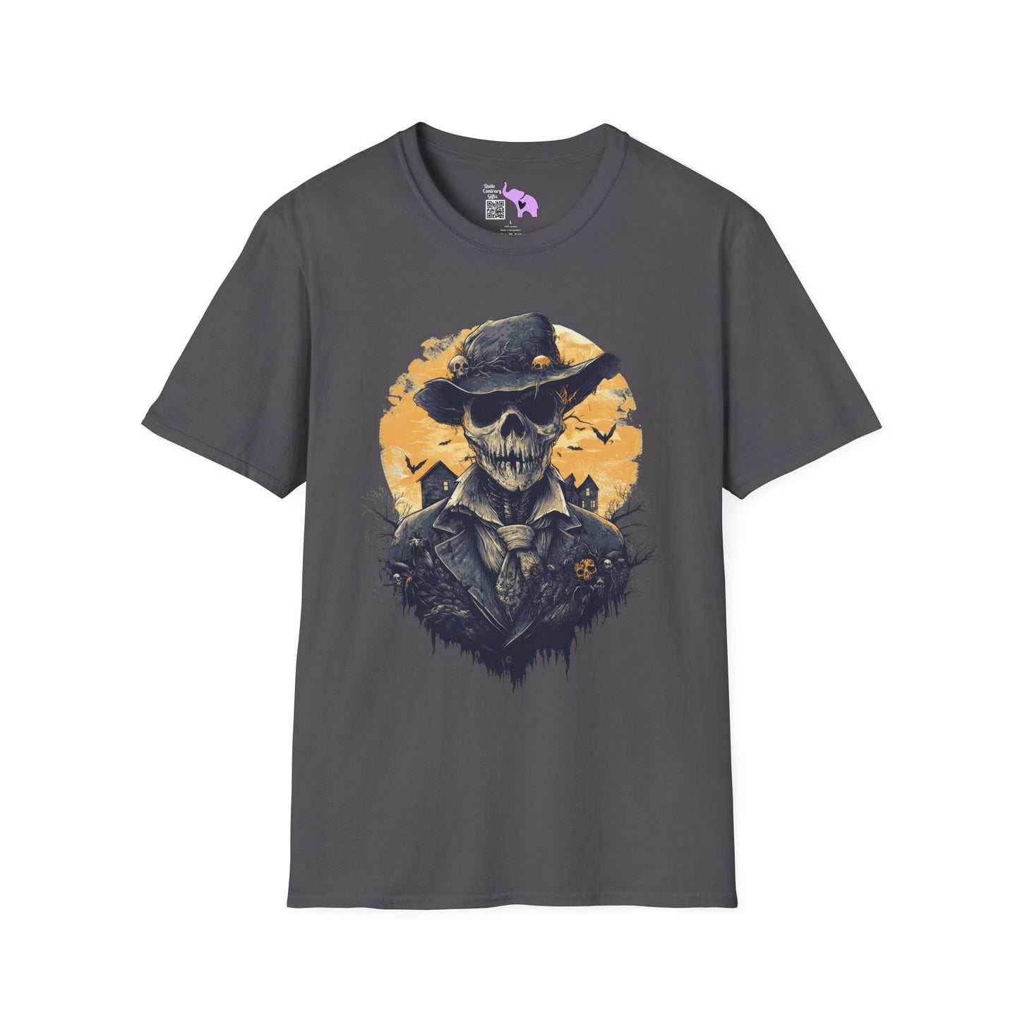 Halloween Scarecrow 2 Adult T-shirt