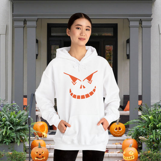 Spooky Jack-O-Lantern Heavy Blend™ Hooded Sweatshirt