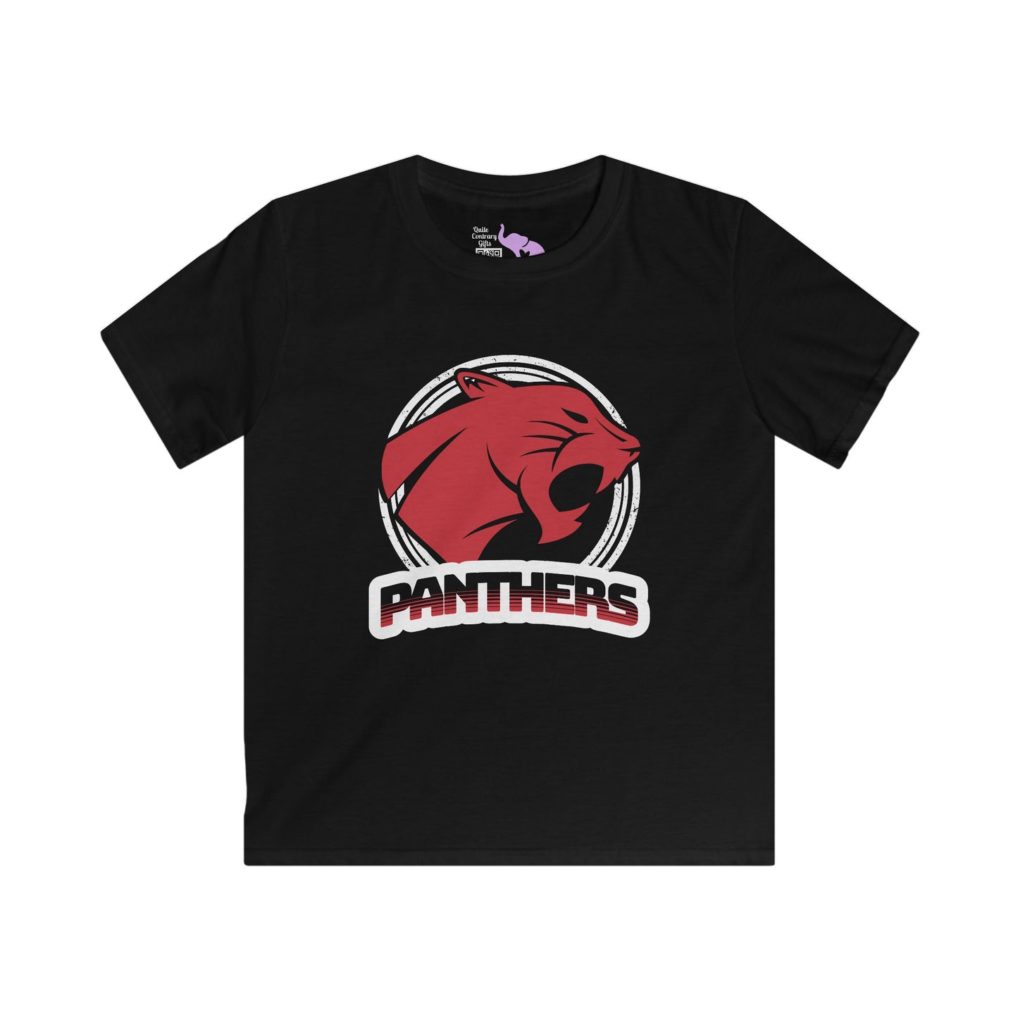 Panthers Circle Youth Softstyle Tee