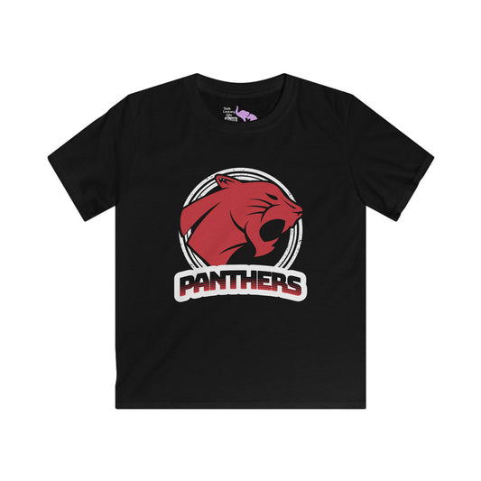 Panthers Circle Youth Softstyle Tee