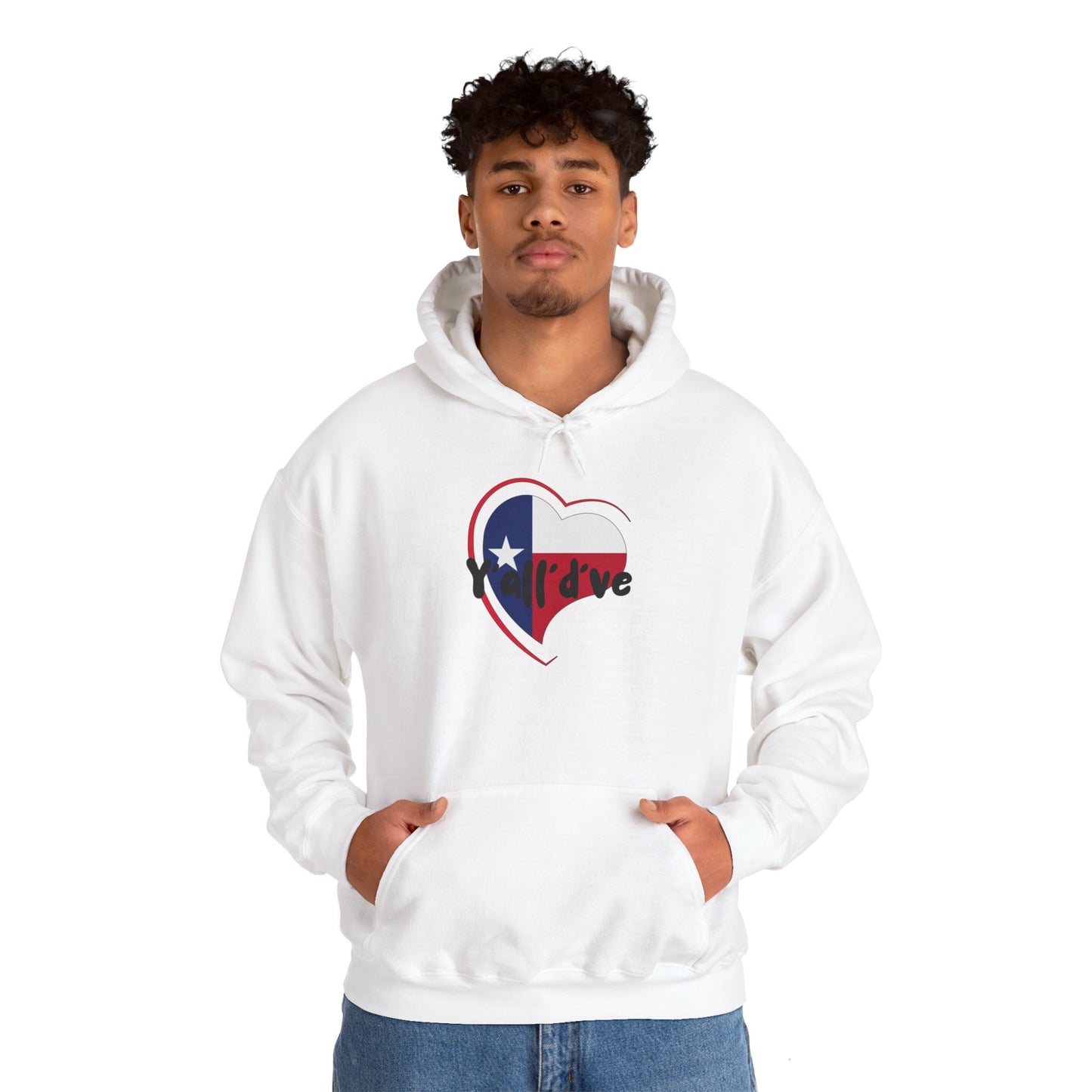 Yall'd've (Texas) Heavy Blend™ Hooded Sweatshirt