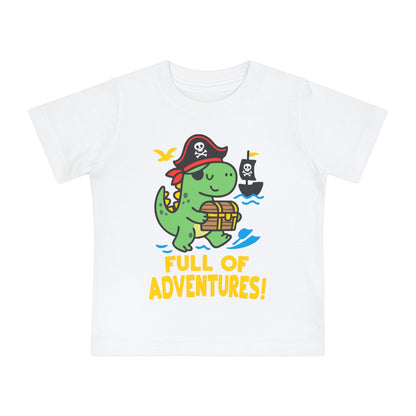 Full of Adventures (Dinosaur Pirate) Infant T-Shirt