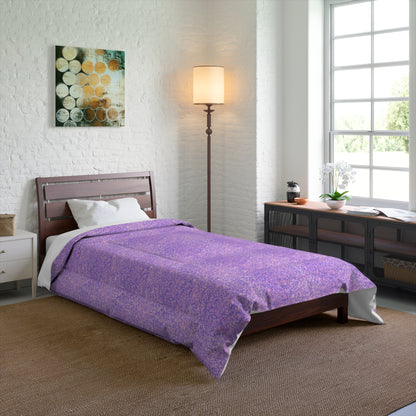 Lavender Crystal Basic Bedding Set