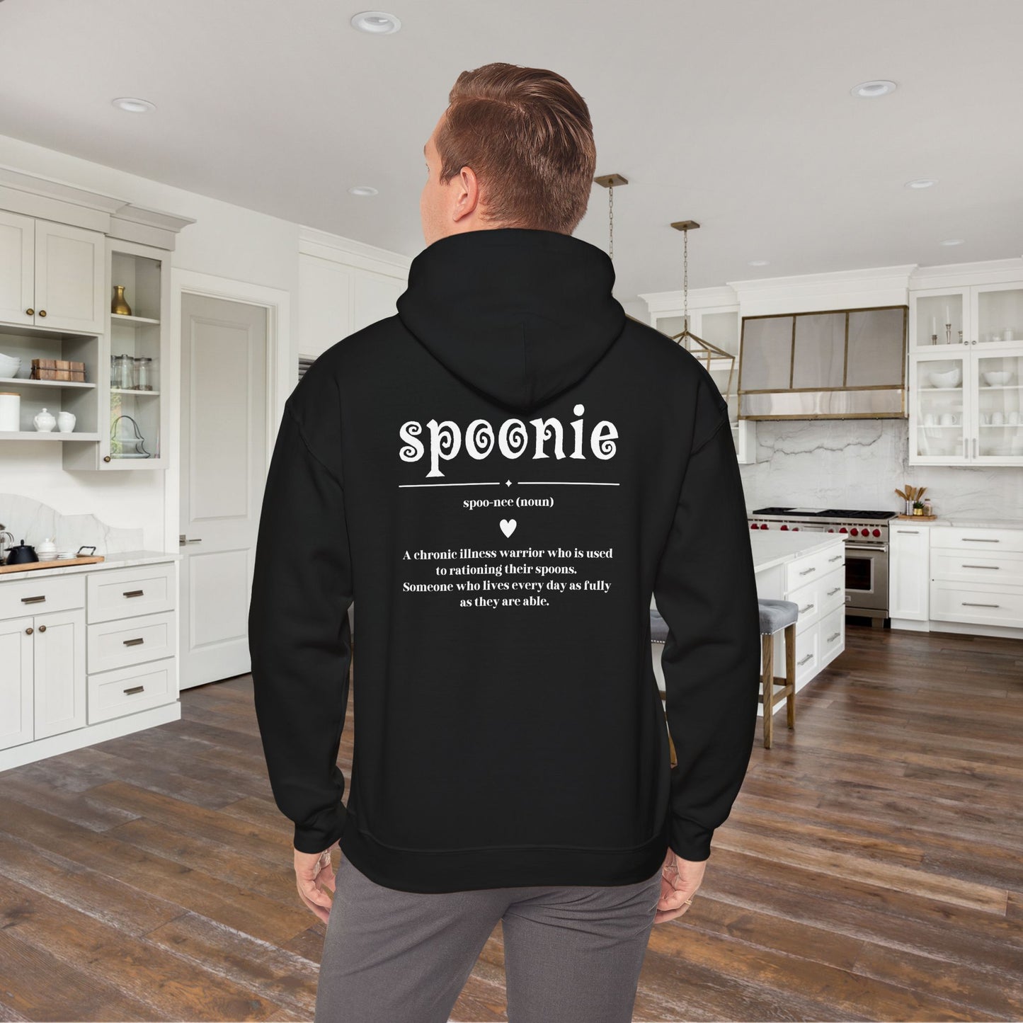 Spoonie Warrior Definition Heavy Blend™ Hooded Sweatshirt