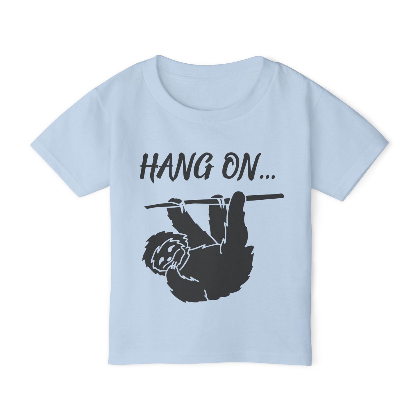 Hang On (Sloth) Heavy Cotton™ Toddler T-shirt