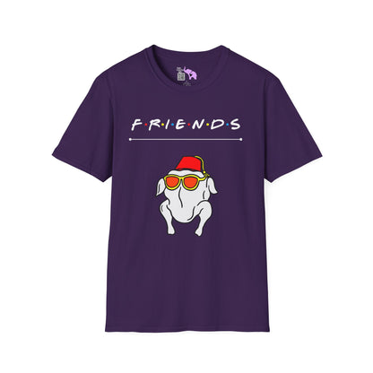 Friends; Thanksgiving Turkey Adult T-shirt